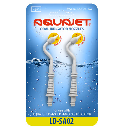 Końcówki AQUAJET LD-SA02 do irygatora Aquajet model LD-A8